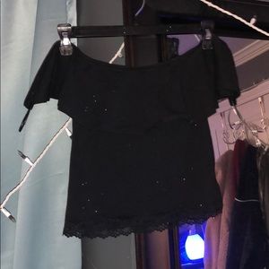 charlotte russe - crop top